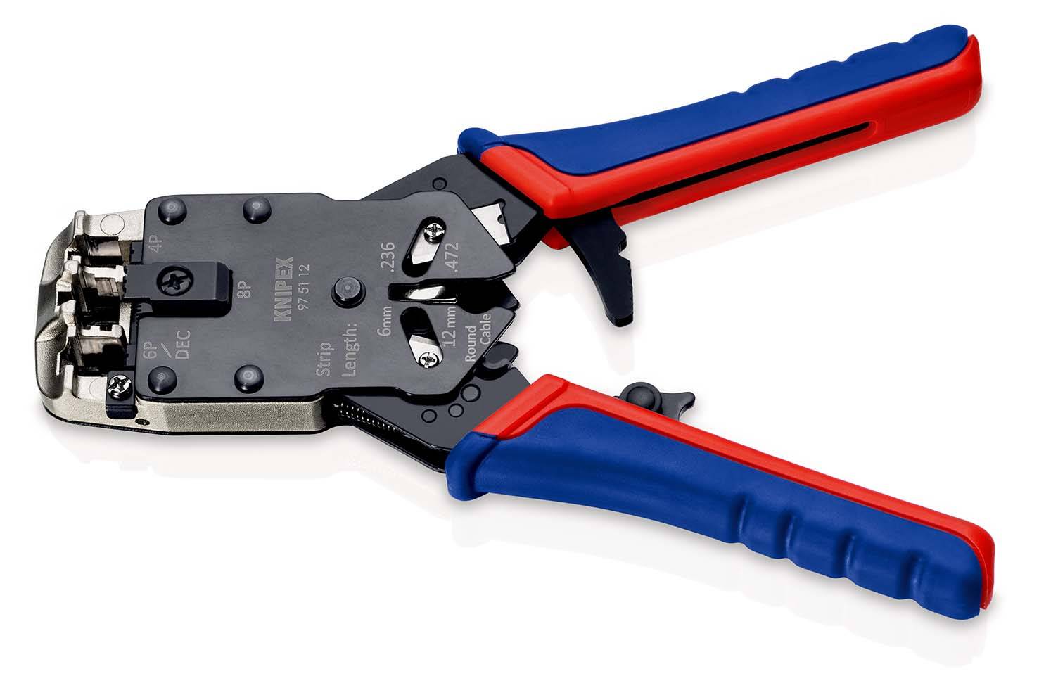 Crimpzange f.Westernstecker L.200mm KNIPEX-1