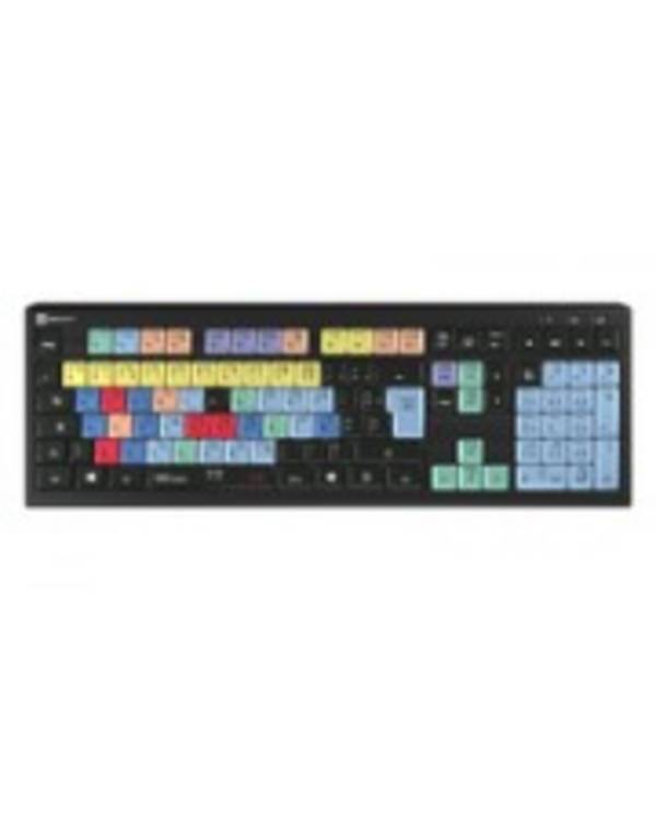 Logickeyboard LKB-CBASE-A2PC-FR - Volle Größe (100%) - Kabelgebunden - USB - Schwarz - TL: Französisch, AZERTY
