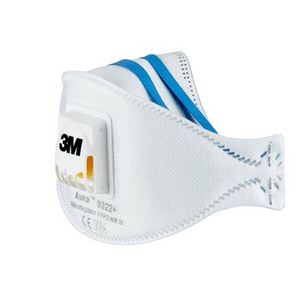 3M 9322PRO10, Tasse, FFP2, Weiß, 10 Stück(e)