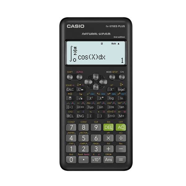 Casio FX-570ES Plus 2 Scientific Calculator with 417 Functions and Natural Display