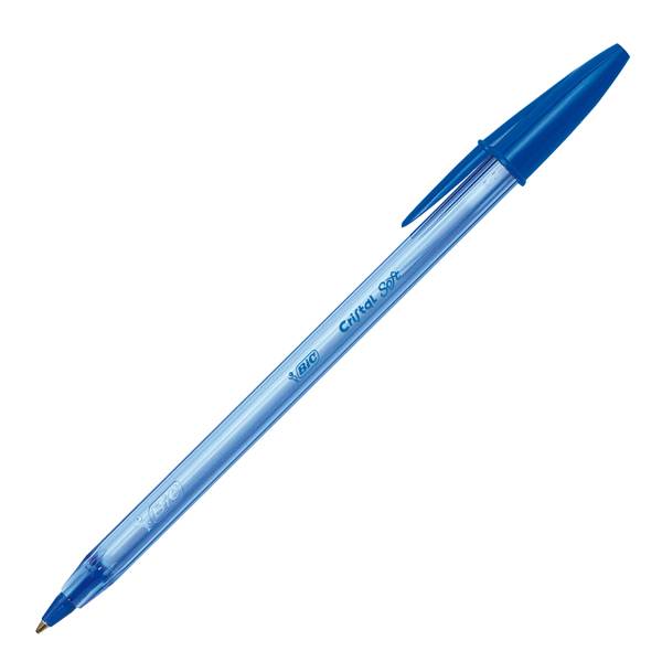 BIC Kugelschreiber Cristal Soft, Strichfarbe: blau (5103498)-0