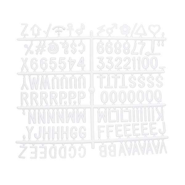 Securit Buchstaben-Set für Wandtafel "LETTER BOARD", weiß-0