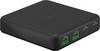Goobay 61772 USB Multiport Ladegerät 65W / PD Fast Charger / 4 Port Universal USB-C Ladestation Laptop Handy / Schwarz