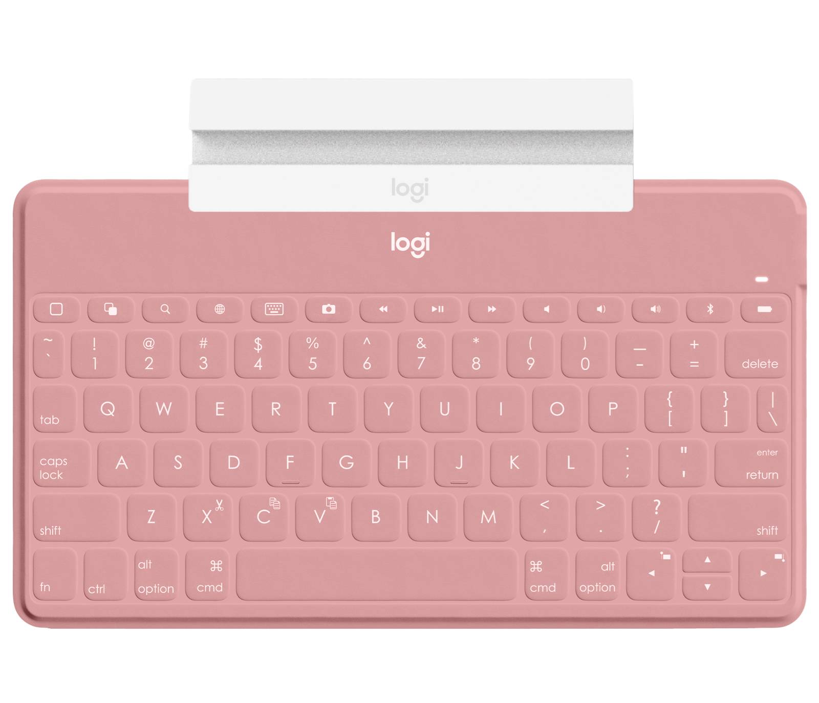 Logitech Keys-To-Go Tastatur Bluetooth QWERTY Spanisch Blush Pink für Apple iPad/iPhone/TV-3