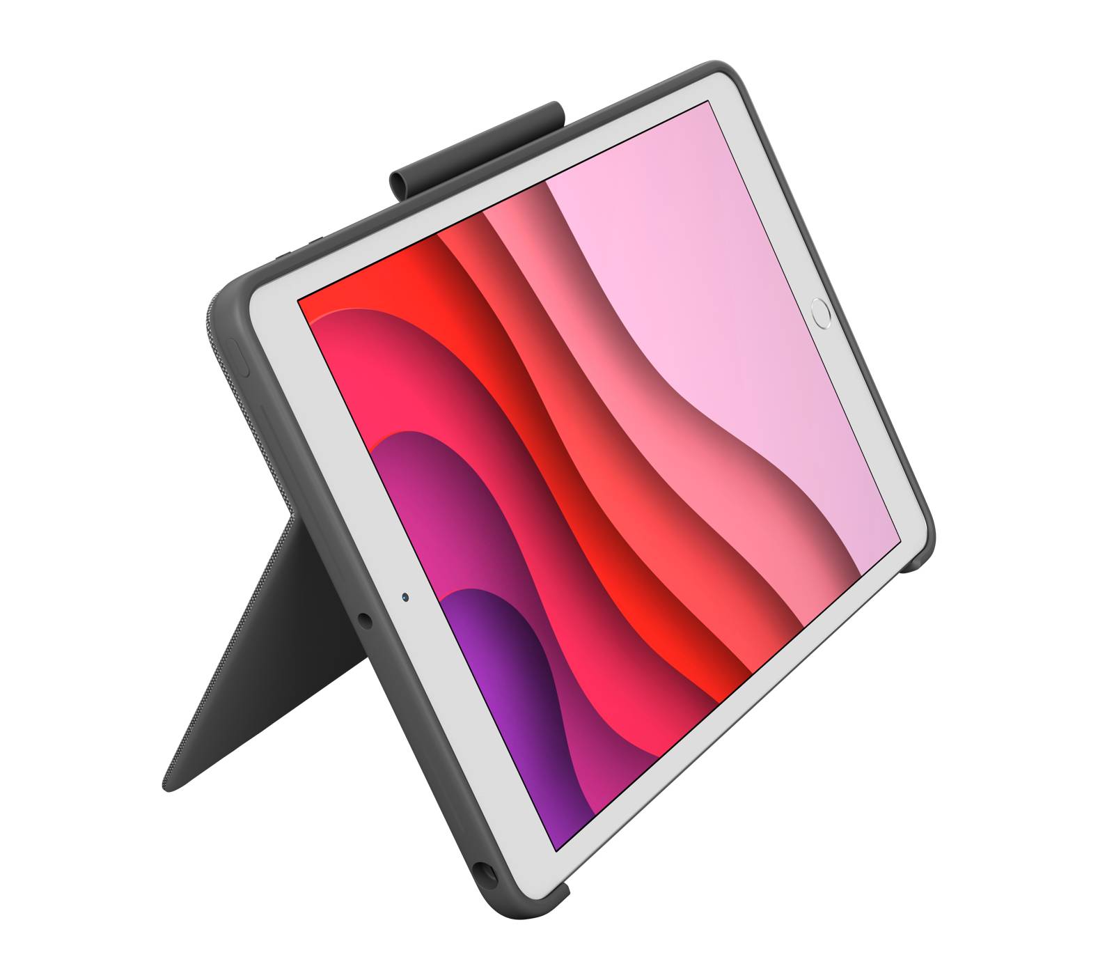 Logitech Combo Touch Tastatur und Foliohülle mit Trackpad hintergrundbeleuchtet Apple Smart connector QWERTY-2