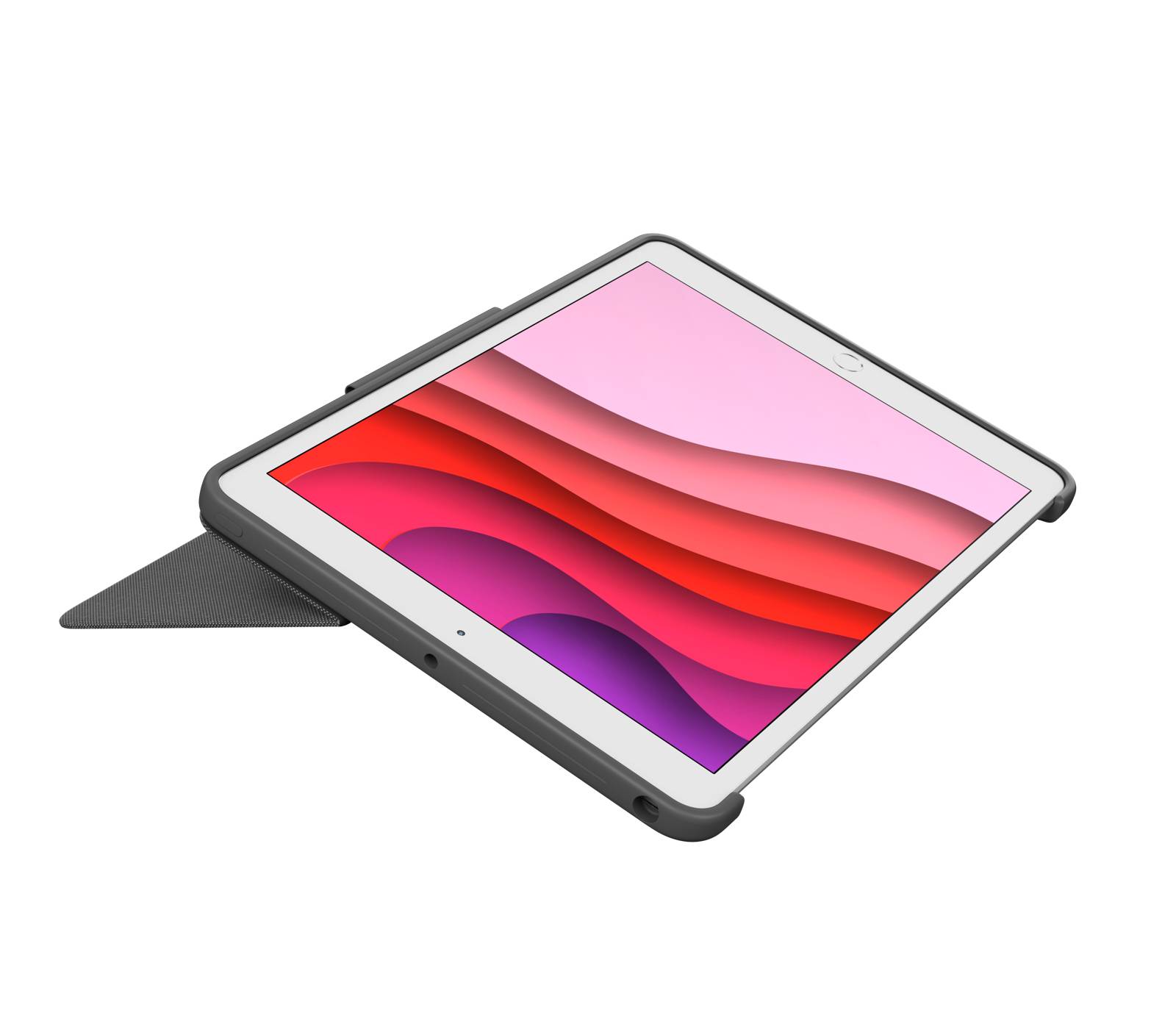 Logitech Combo Touch Tastatur und Foliohülle mit Trackpad hintergrundbeleuchtet Apple Smart connector QWERTY-3