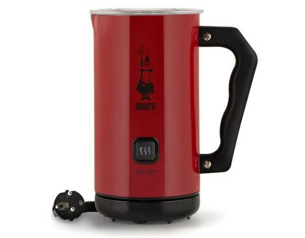Bialetti Mk02 elektrischer Milchaufschäumer - rot