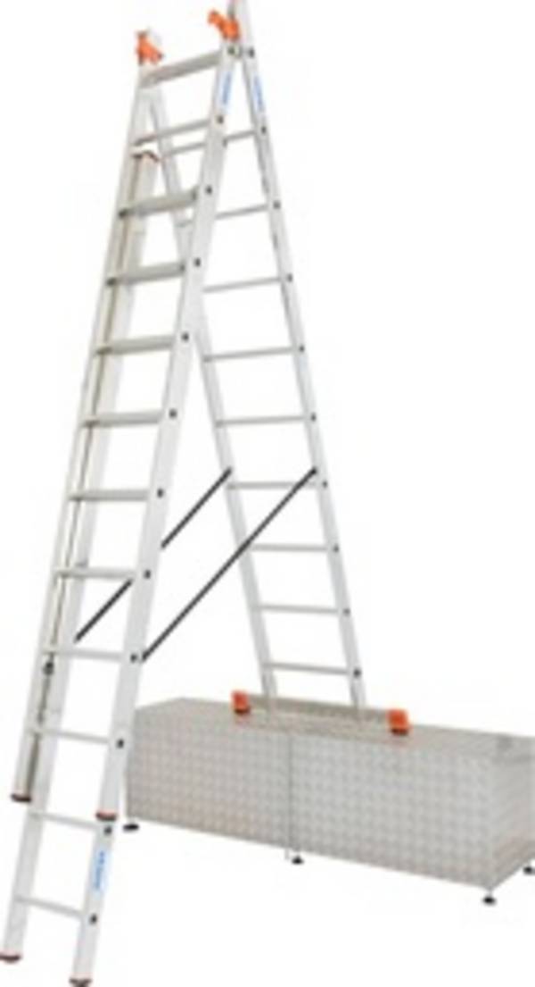 Tribilo Vielzweckleiter Treppe 3x10 Spr.