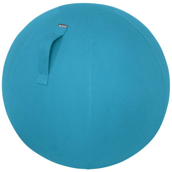 Sitzball,Sitz PVC,Sitz Stoff blau