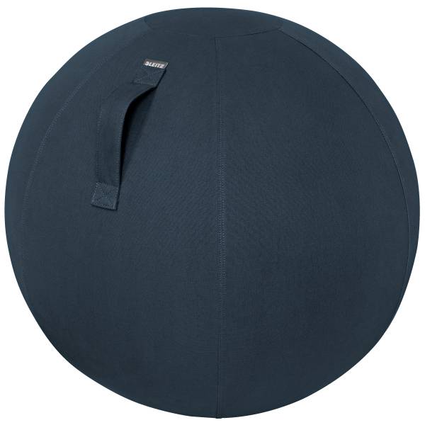 Sitzball,Sitz PVC,Sitz Stoff samtgrau