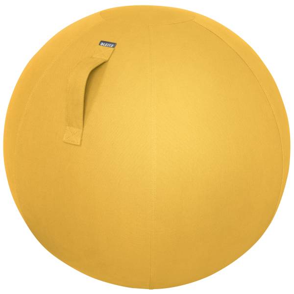 Sitzball,Sitz PVC,Sitz Stoff gelb-0