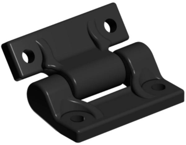 Reell Precision Friktionsscharnier 5,8Nm, Kunststoff, 63,5x57,2x16mm (Reibscharnier, Drehmomentscharnier)