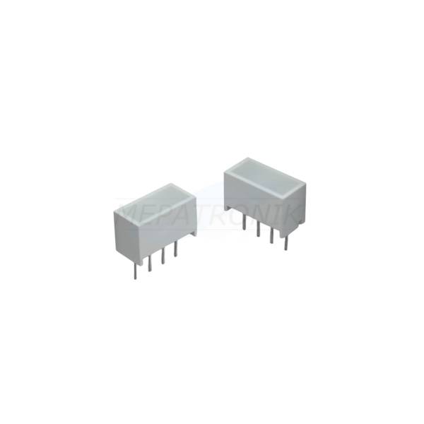 KB-2400SYKW LED8.89MMx3.81MM WEISS DIFFUS LIGHT BAR LEUCHTDIODE GELB THT Kingbright | Set 100 Stück