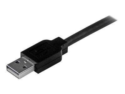 StarTech.com 15m aktives USB 2.0 A auf B Kabel - Stecker/Stecker - USB Druckerkabel 1x USB A / 1x USB B - Schwarz --3