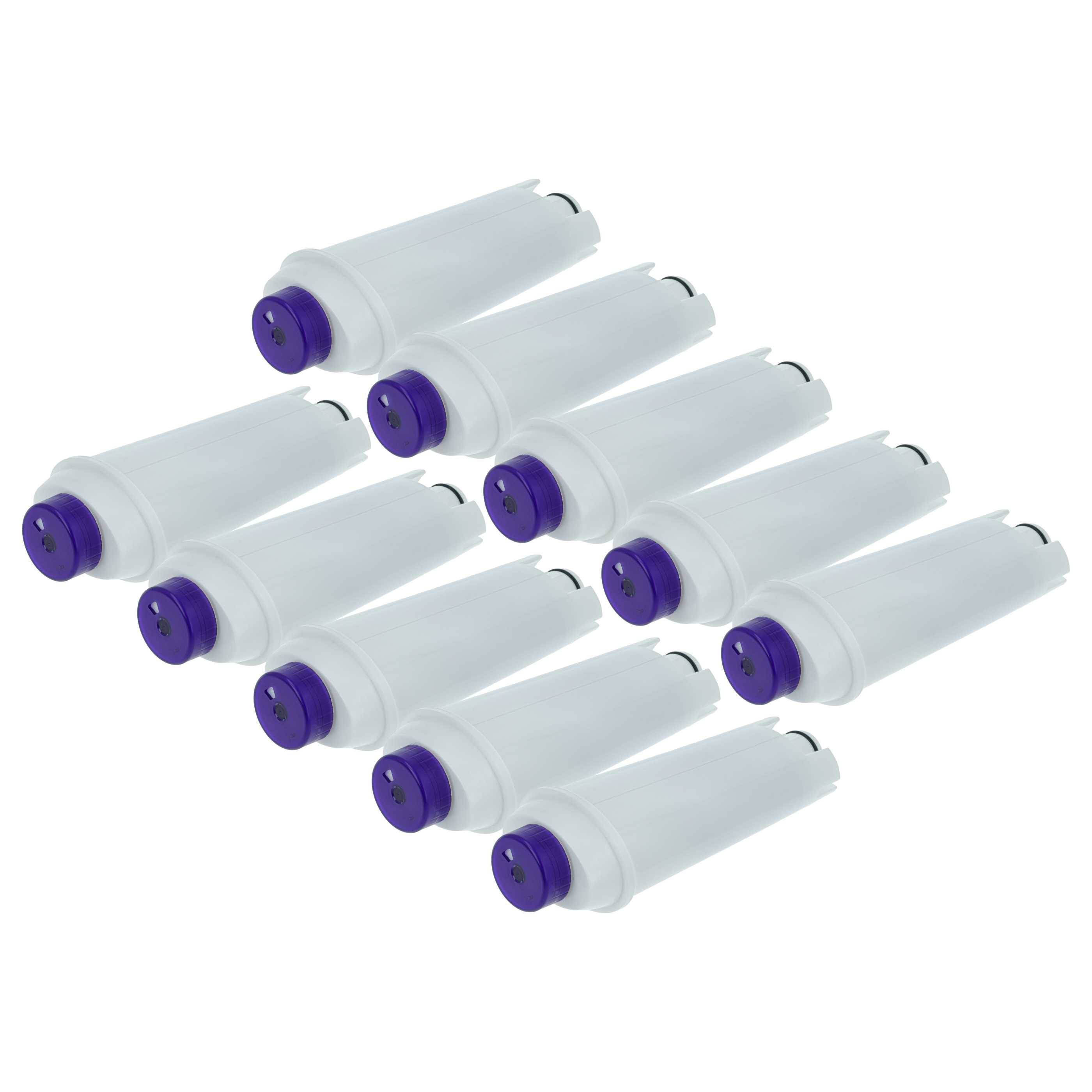 vhbw 10x Wasserfilter Filter kompatibel mit DeLonghi ESAM 6700 | ESAM 67, ESAM 6650 Kaffeevollautomat, Espressomaschine-0