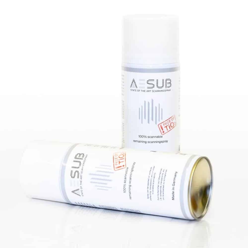 AESUB White Scanningspray AESW101 - 400 ml-2