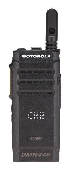 Motorola SL1600 Handfunkgerät UHF - Batterie Antenne Tischladegerät MDH88QCP9JA2AN-1
