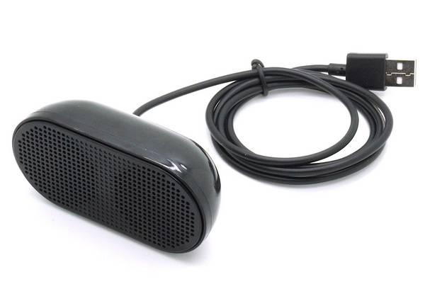 externer USB Mini Lautsprecher, schwarz