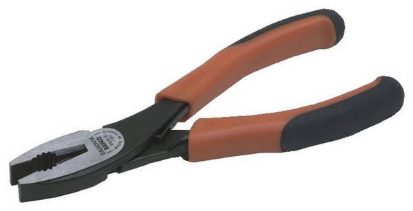 Kombinationszange, ergo, brüniert, 160 mm, industrieverpackt