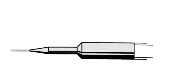 Lötspitze gerade, bleistiftspitz, 0,4 mm, 0832UD