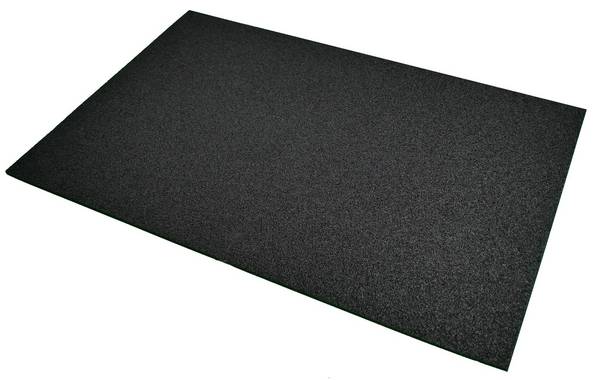 PE Schaumstoff für Lagerbehälter, hart, schwarz, 353x553x6 mm