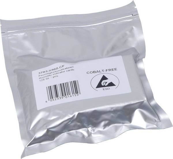 Feuchtigkeitsindikator, für DRY SHIELD Verpackungsbeutel