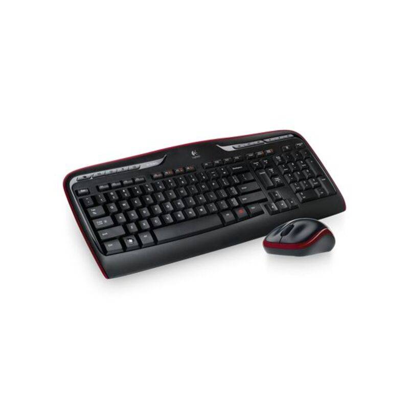 Logitech 920-003982 Funk Tastatur, Maus-Set Deutsch, QWERTZ-1