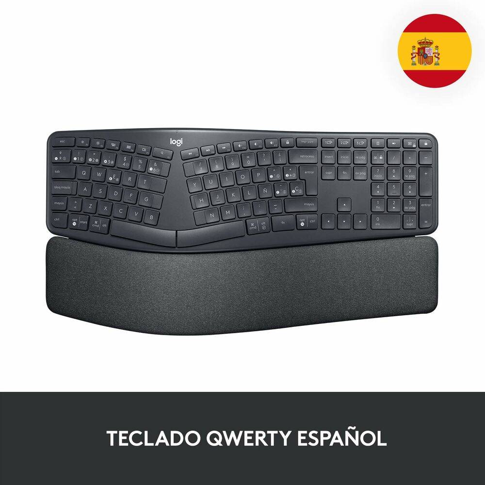 Logitech ERGO K860 - Tastatur - kabellos - 2.4-4