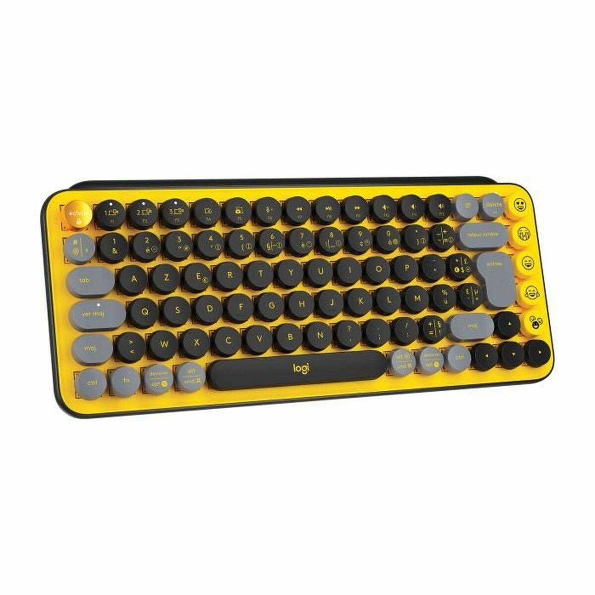 Logitech POP Keys - Tastatur - kabellos - Bluetooth 5.1, Bluetooth LE - TL: Französisch, AZERTY-2