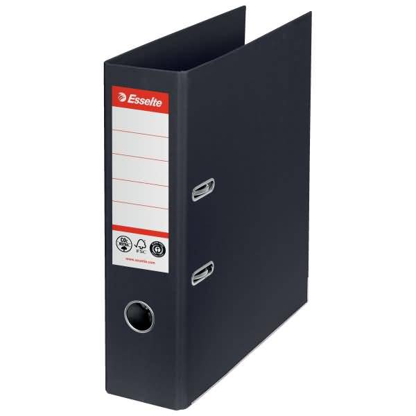 Ordner No.1 klimaneutral Papier A4 75mm schwarz-0