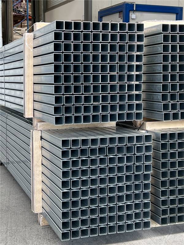 Schake 34030A20 Schaftrohr 40 x 40 x 1,5 mm aus Aluminium    Länge: 3,00 m