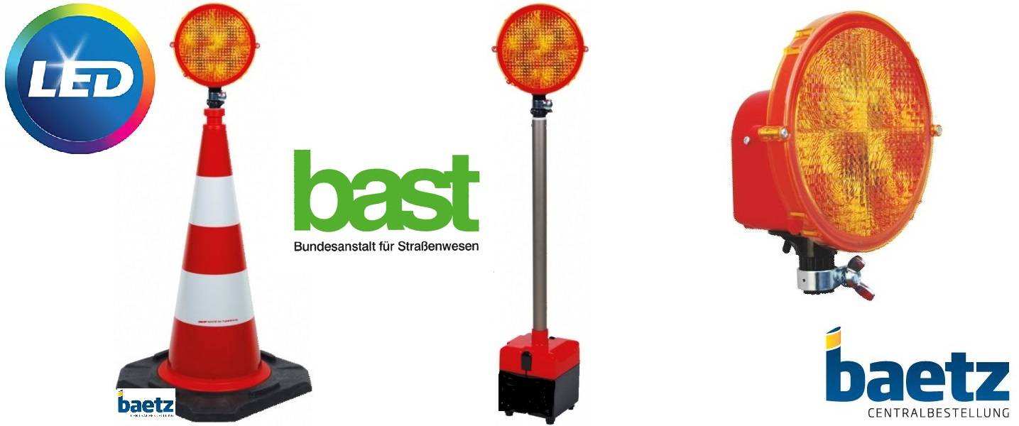 LED Leitkegel-Richtstrahler, RS 2000, Batteriebetrieb-1