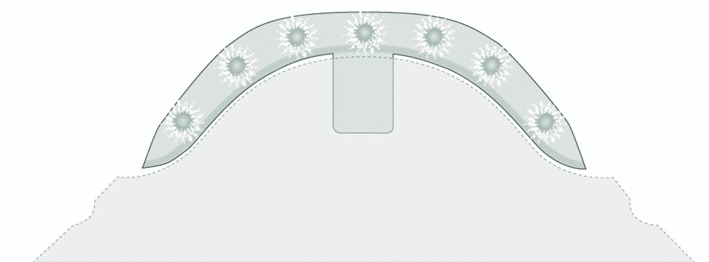 Leuchtbügel / Leitschwellen L65 - weiss - BASt geprüft-0