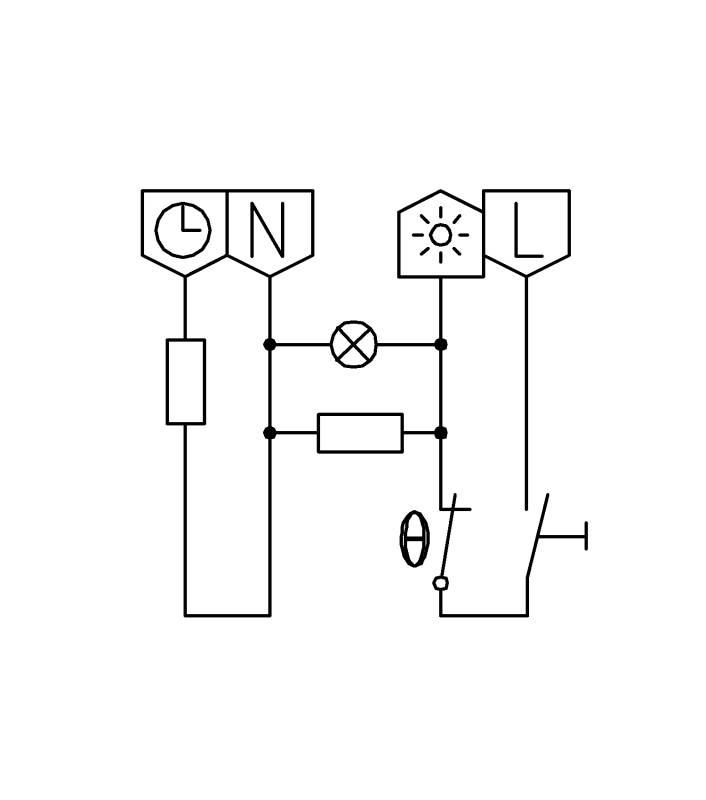 Raum-Temperaturregler mech. UP Öffner, Absenkung RTBSU-401.062#00-3