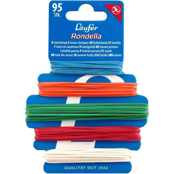 Gummiringe Rondellea 5 Größen sortiert VE=95 Stück-0