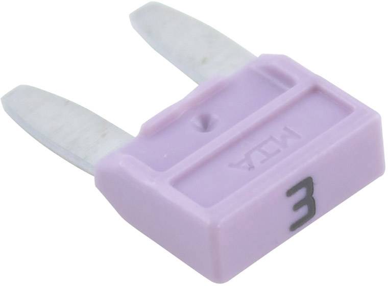Sicherung violet 10 Flachstecksicherung Mini-Sicherung 3A 32V