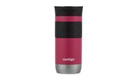 Contigo Thermobecher Byron 2.0 SNAPSEAL 470ml Dragon Fruit, Schwarz, Rot, Edelstahl, 6 h, 12 h, 470 ml, 83 mm-0