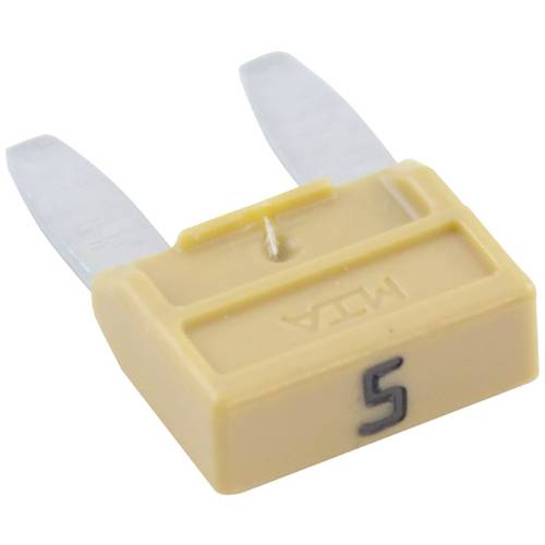 MTA Automotive 341124 330.025 Mini Flachsicherung 5 A Beige 1 St.
