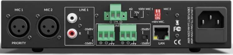 WHD Mischverstärker AMP1200 sw-2