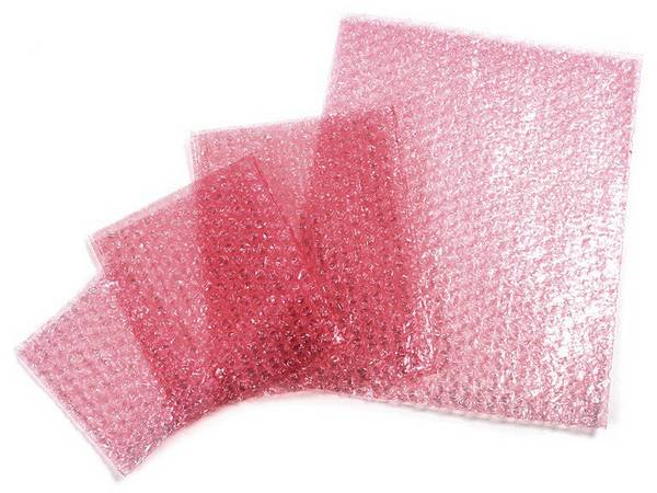 ESD-Luftpolstertasche, rosa, 100 x 150, ableitend