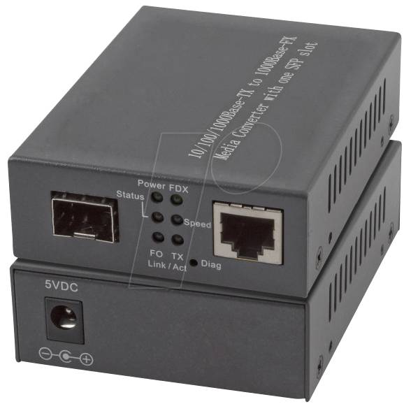 EFB Elektronik EFB-Elektronik - Medienkonverter - GigE - 1000Base-T, 1000Base-X-0
