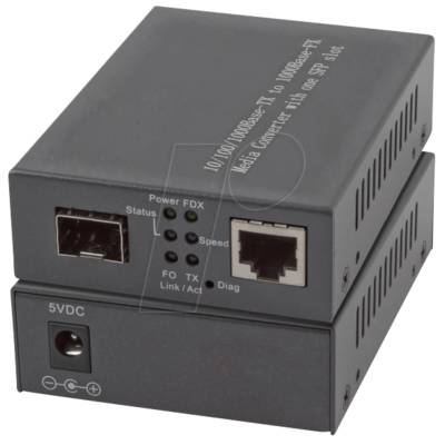 EFB Elektronik EFB-Elektronik - Medienkonverter - GigE - 1000Base-T, 1000Base-X-0