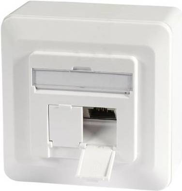 EFB Elektronik EFB-Elektronik - Anschlussdose, Unterputz - RJ-45 X 2 - RAL 9010-1
