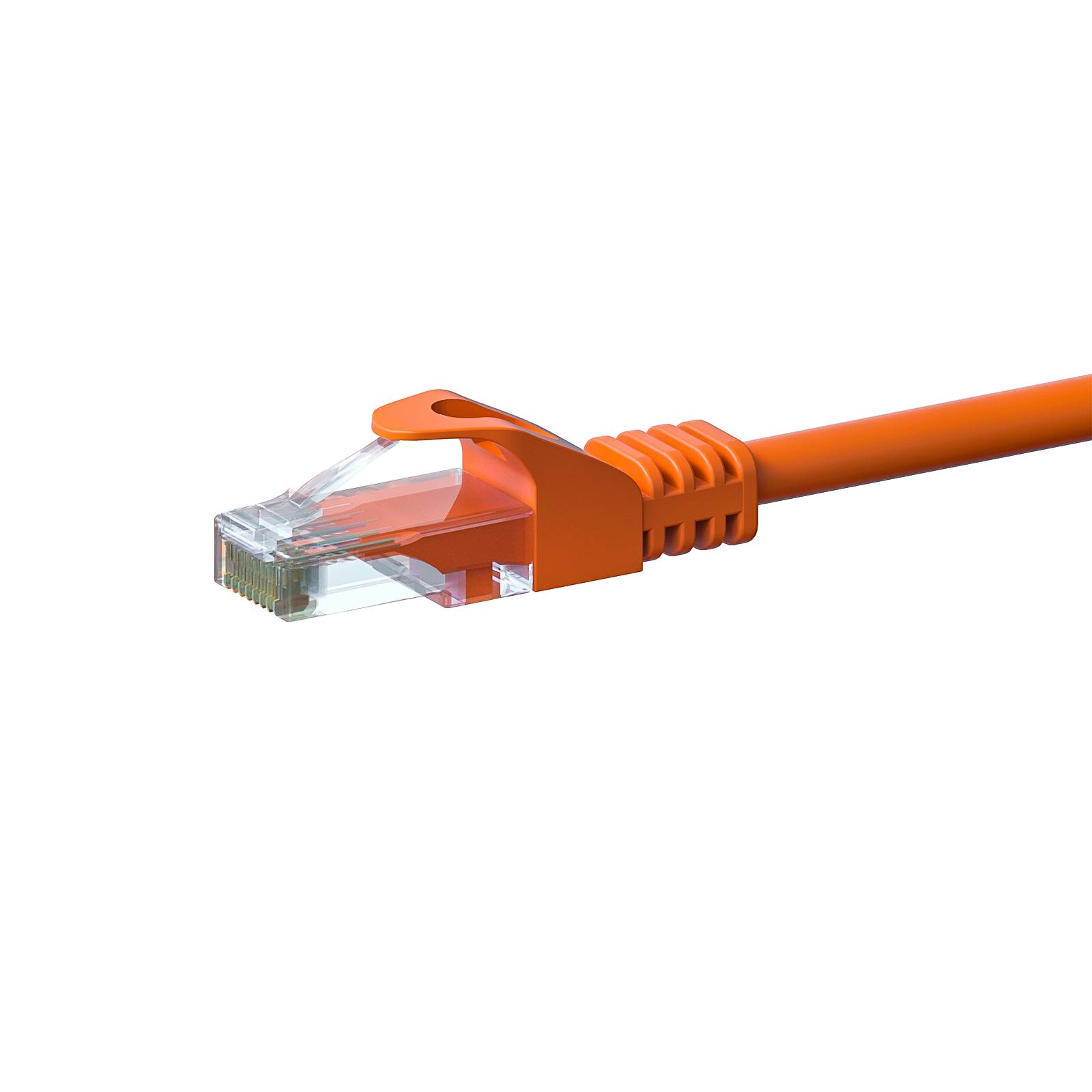 CAT 6 Netzwerkkabel U/UTP - 10 Meter - Orange - CCA-0