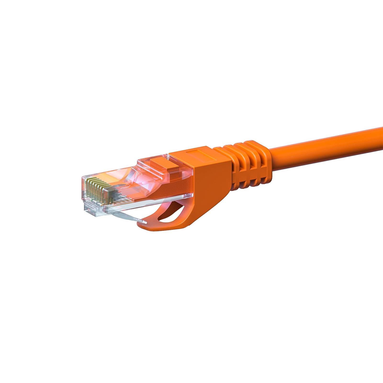 CAT 6 Netzwerkkabel U/UTP - 1,50 Meter - Orange - CCA-1