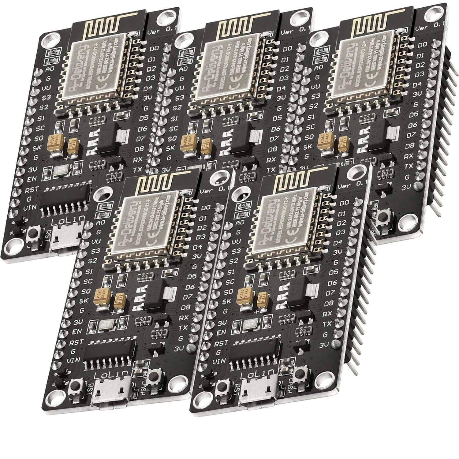 AZ-Delivery NodeMCU Lua Lolin V3 Module ESP8266 ESP-12F WIFI Wifi Development Board mit CH340-0