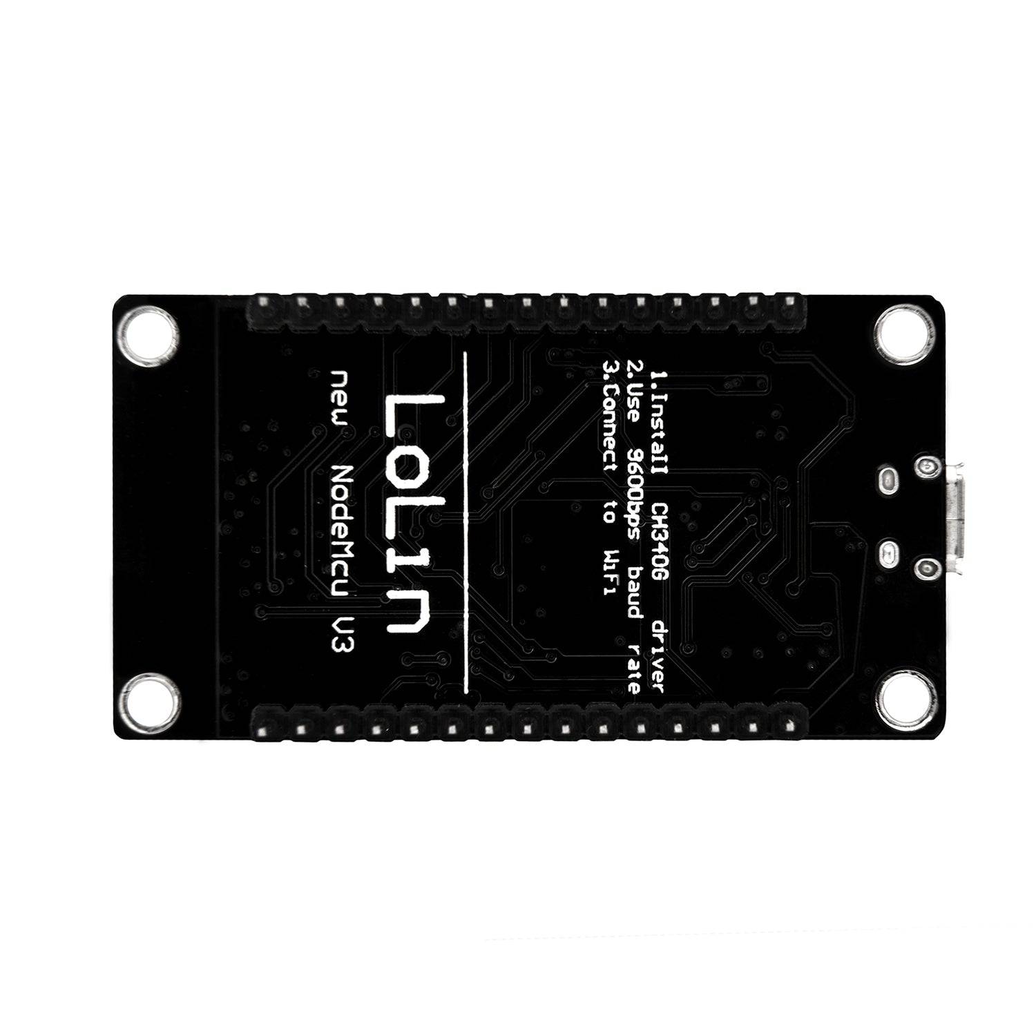 AZ-Delivery NodeMCU Lua Lolin V3 Module ESP8266 ESP-12F WIFI Wifi Development Board mit CH340-2