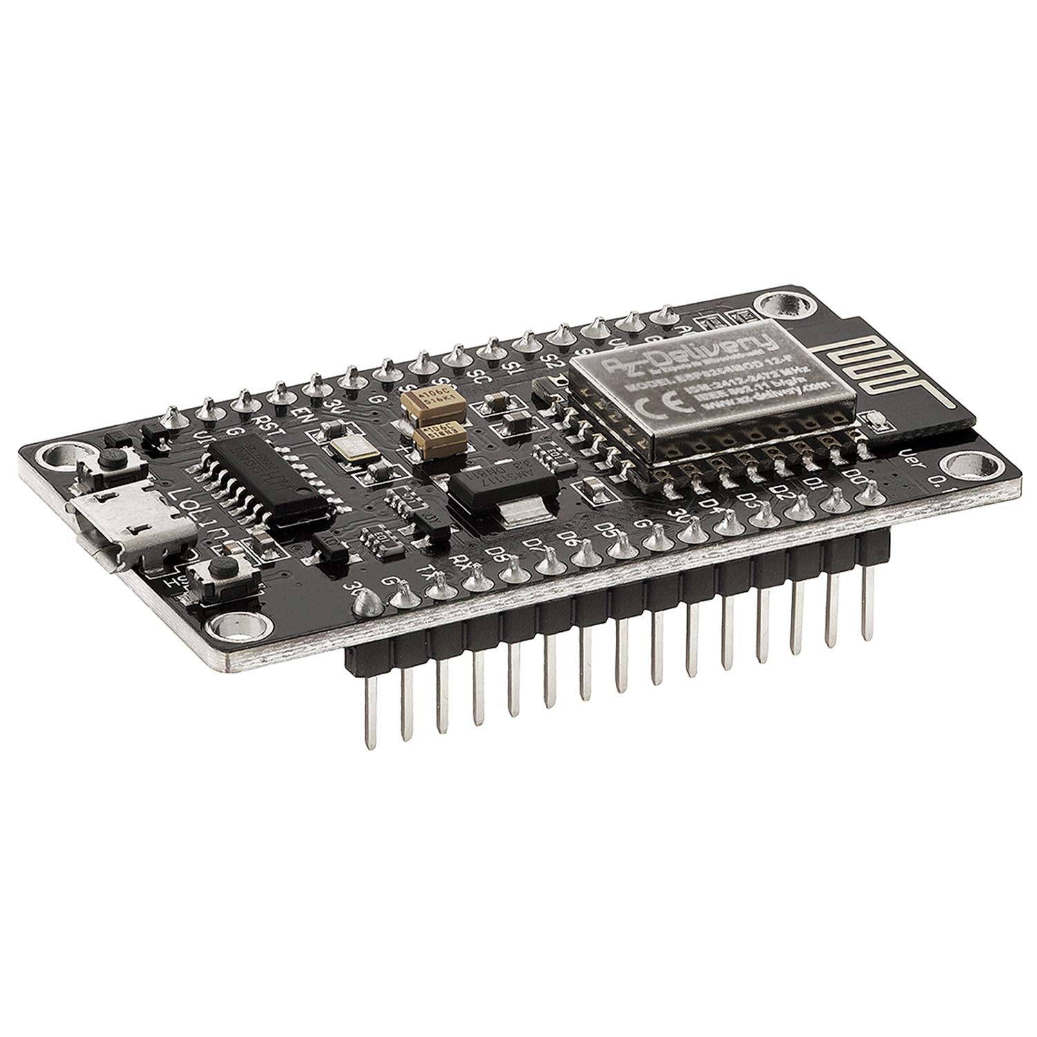 AZ-Delivery NodeMCU Lua Lolin V3 Module ESP8266 ESP-12F WIFI Wifi Development Board mit CH340-3