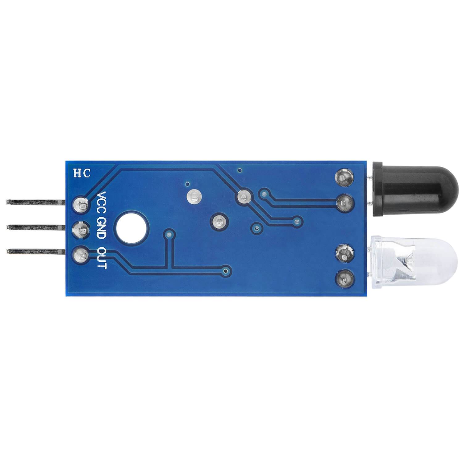 AZ-Delivery IR Infrarot Modul für Hinderniserkennung Abstand Sensor und Raspberry Pi-1