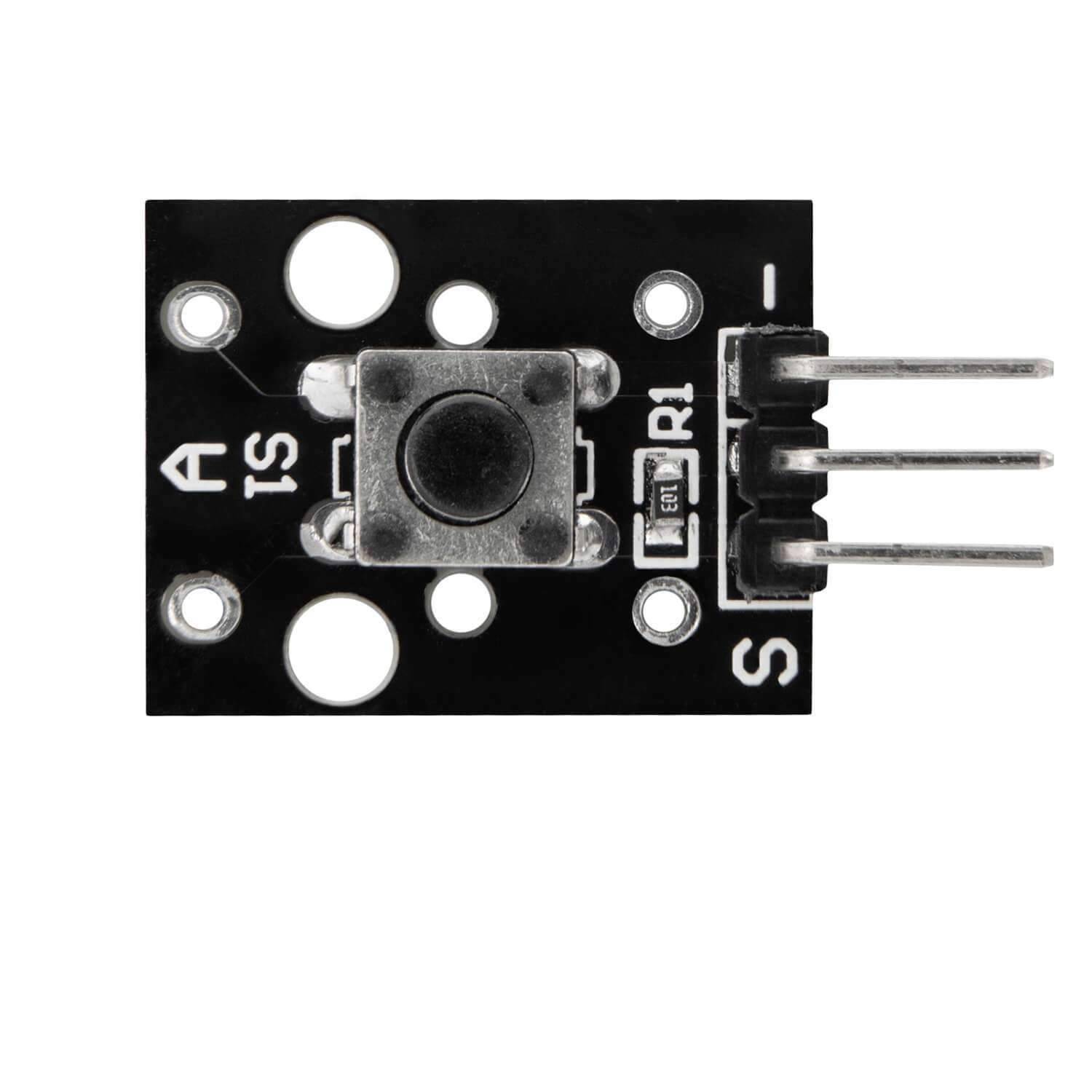AZ-Delivery KY-004 Taster Modul Sensor Taste Kopf Schalter Schlüsselschalter-1